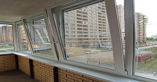 Остекление балкона Новокуйбышевск цена от 9817 руб. м/п. за 50 часов